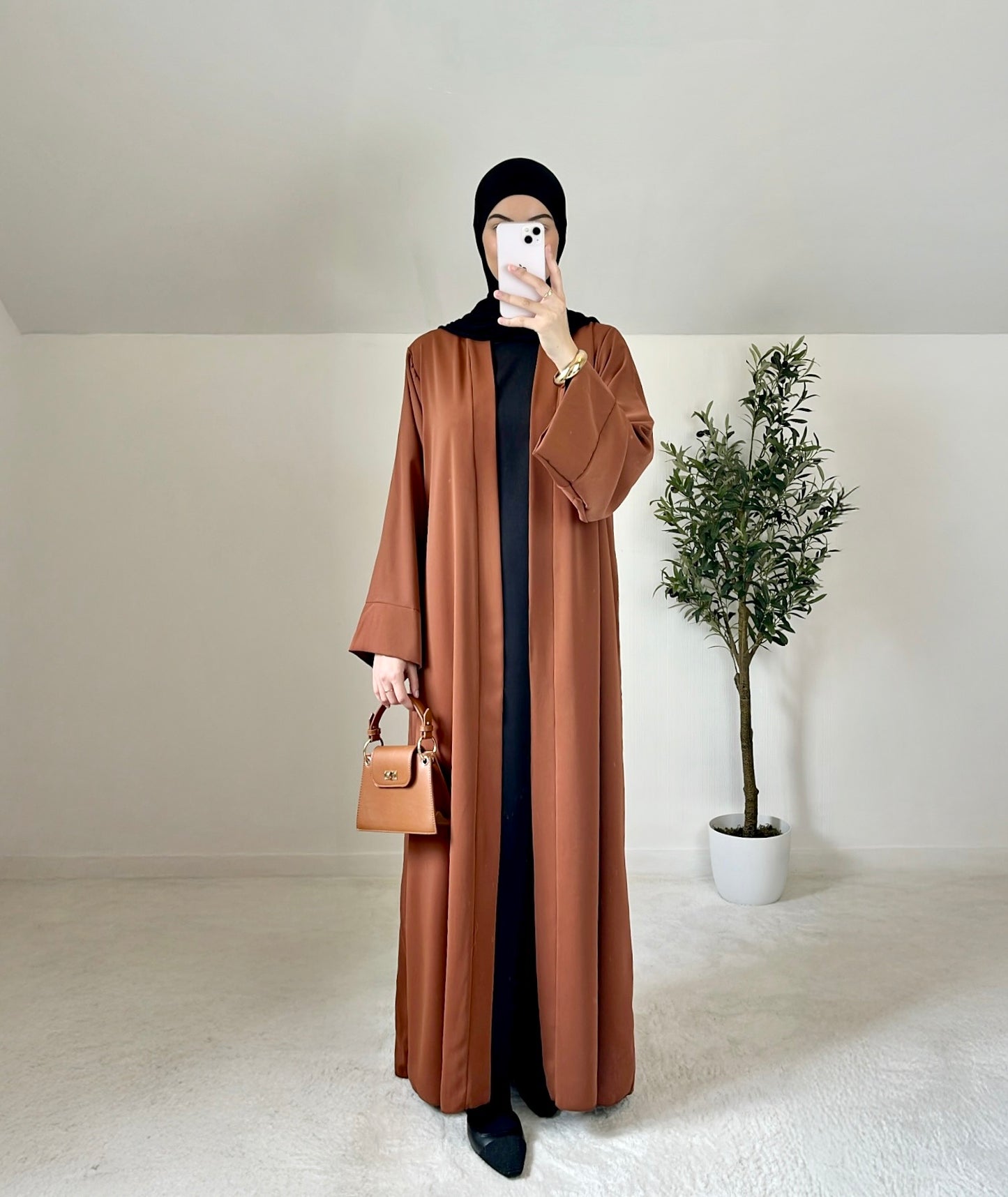 Kimono marron