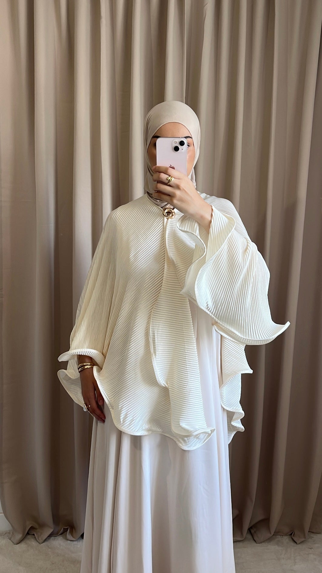 Robe Longue Manches Courtes