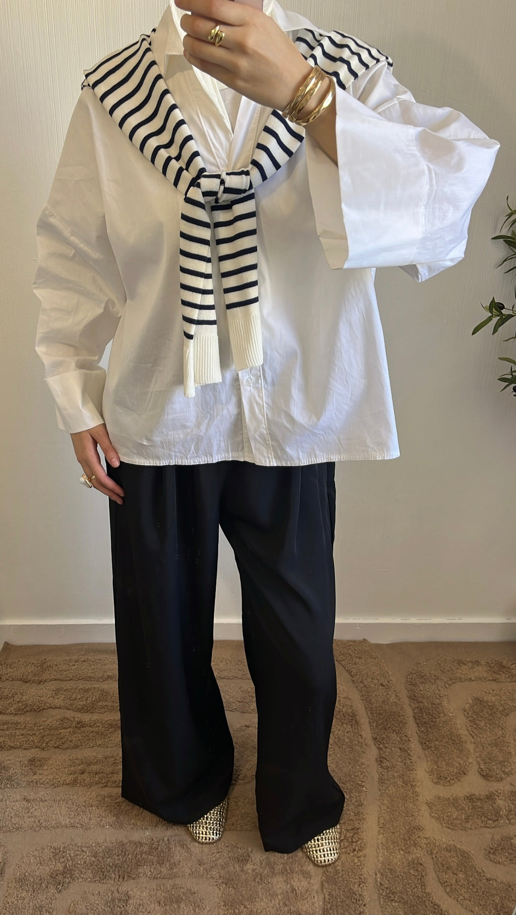 Pantalon Palazzo Élégant
