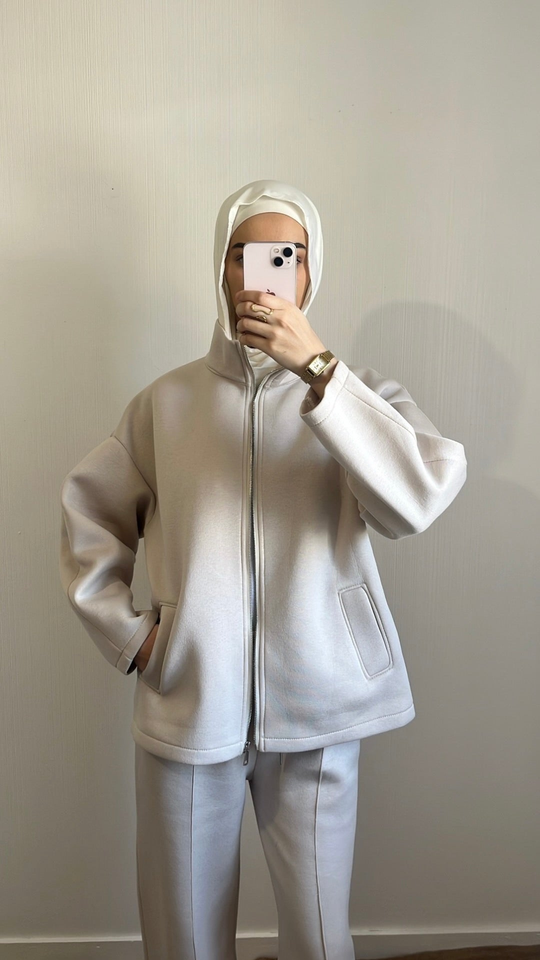Ensemble Cozy Chic Zippé