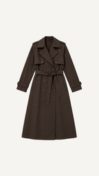 Trench Long Marron