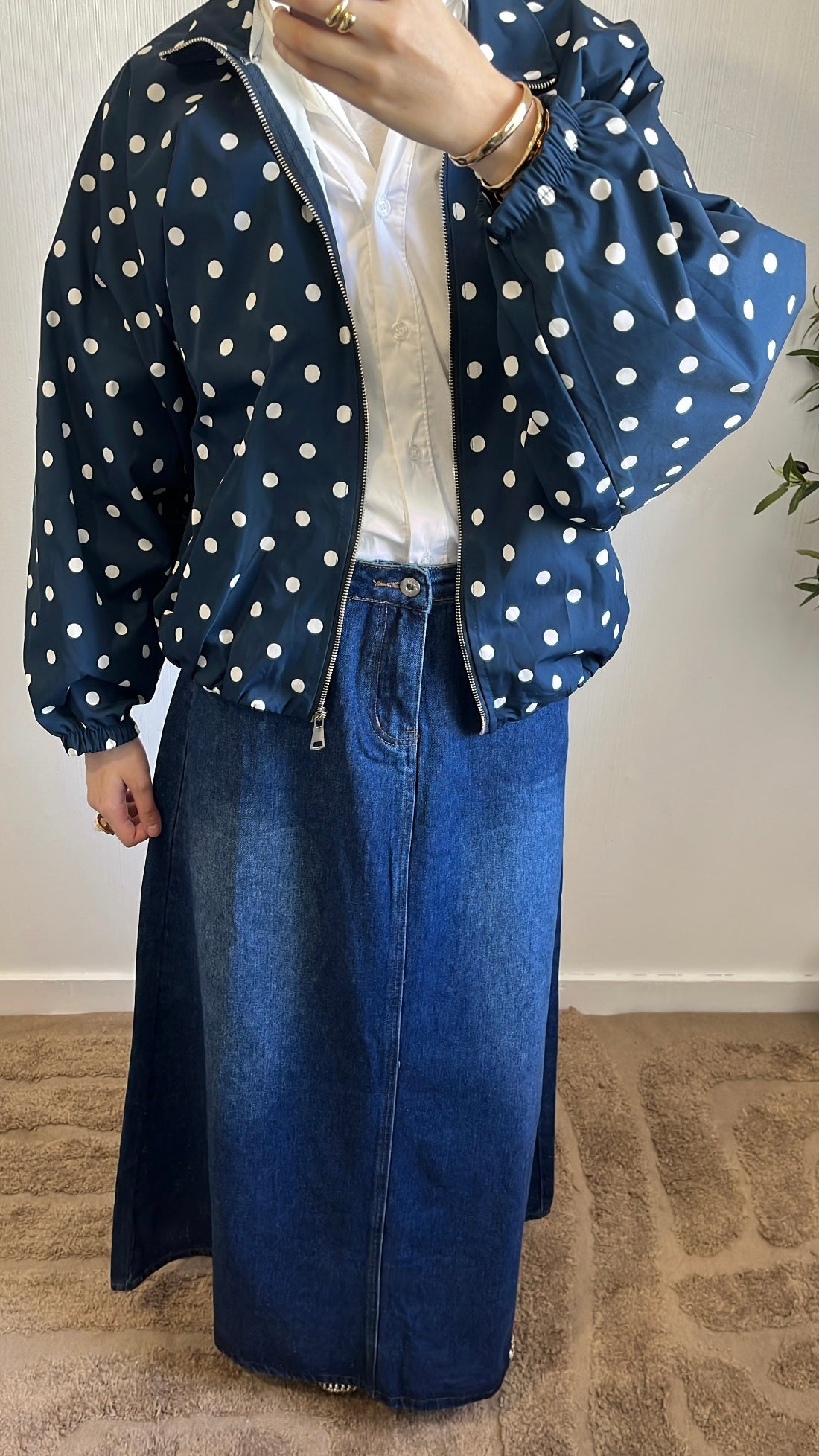 Veste Bomber Petit Pois