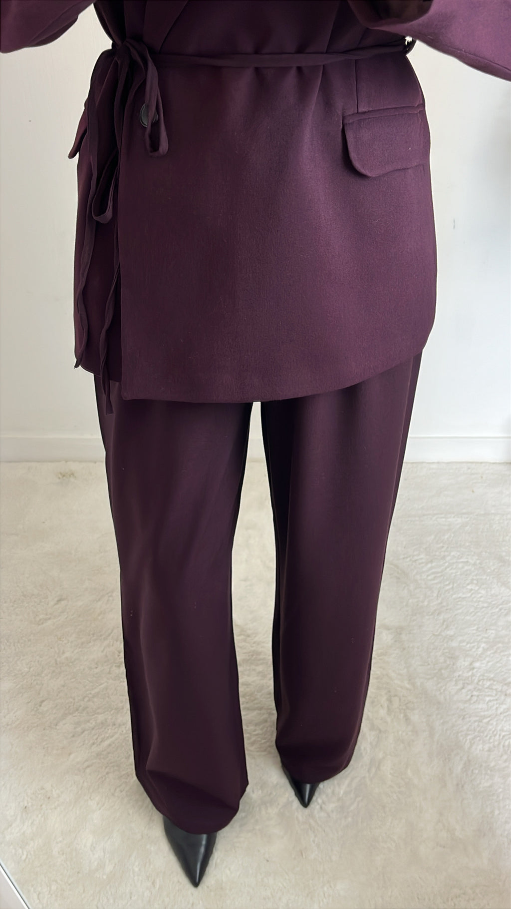 Ensemble Tailleur Violet