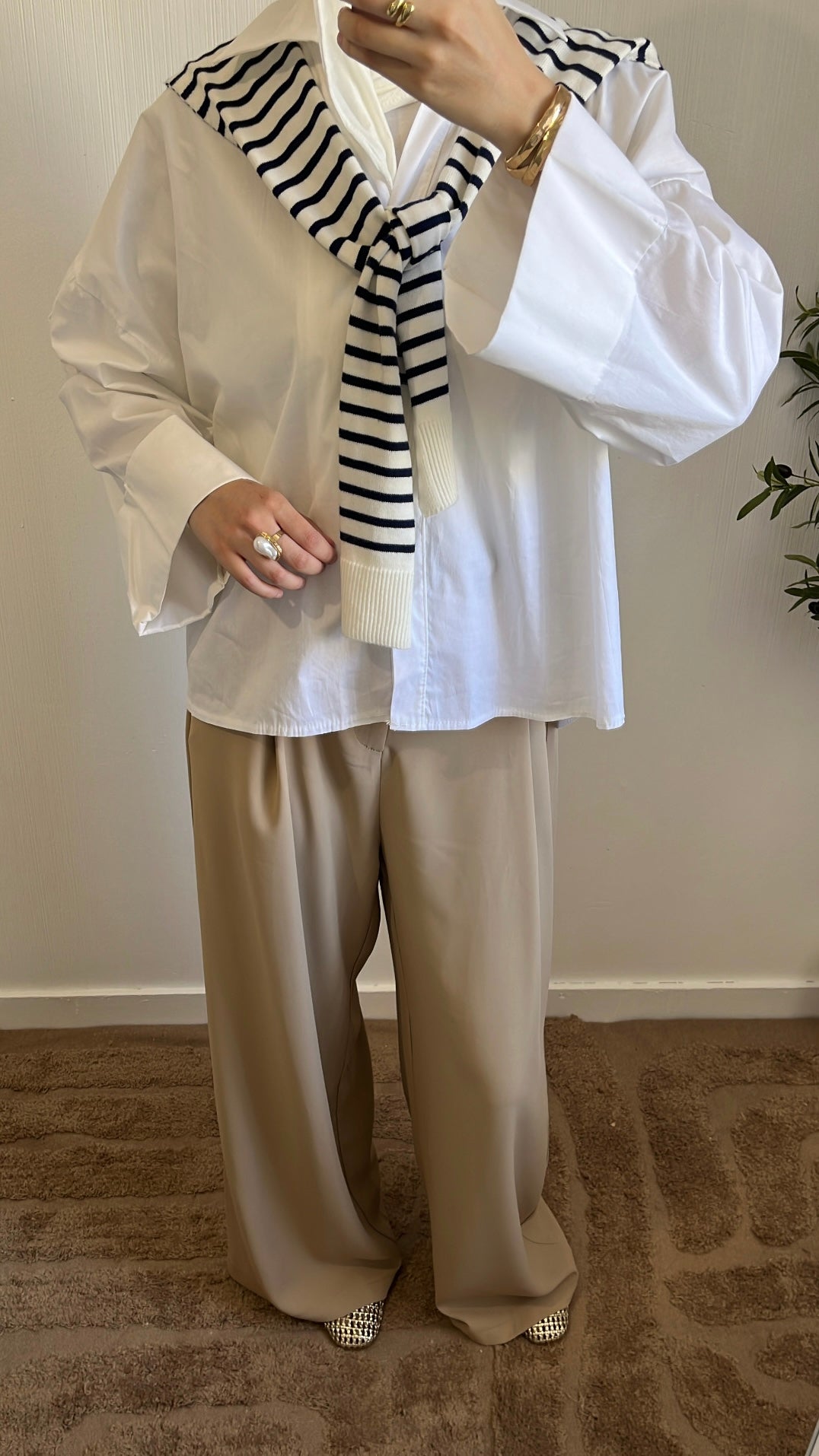 Chemise Blanche Oversize