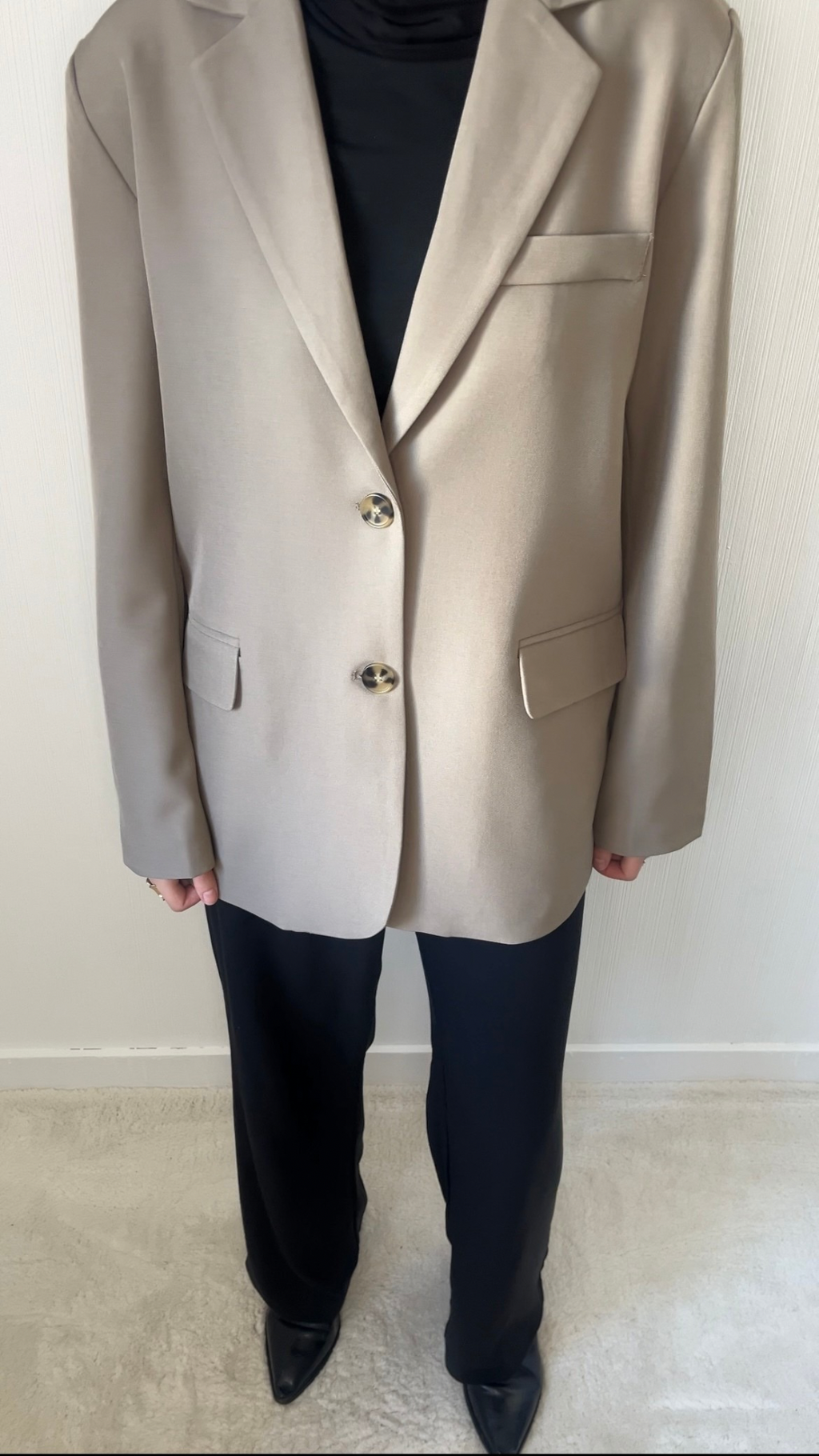 Blazer Oversize Taupe