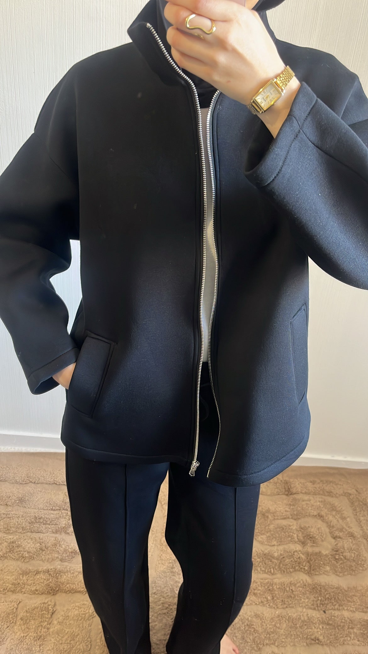 Ensemble Cozy Chic Zippé