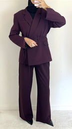 Ensemble Tailleur Violet