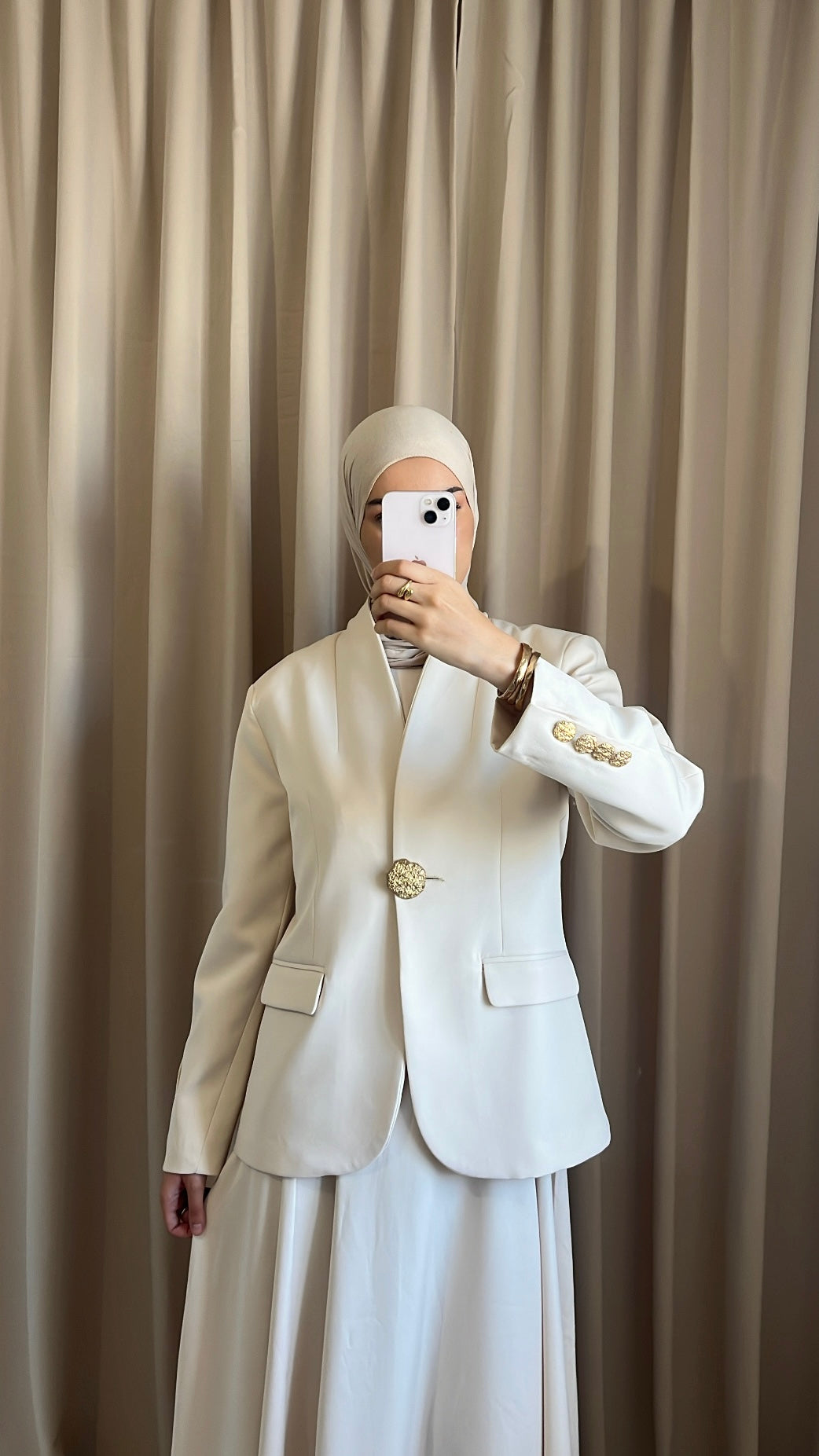 Blazer Amira Écru