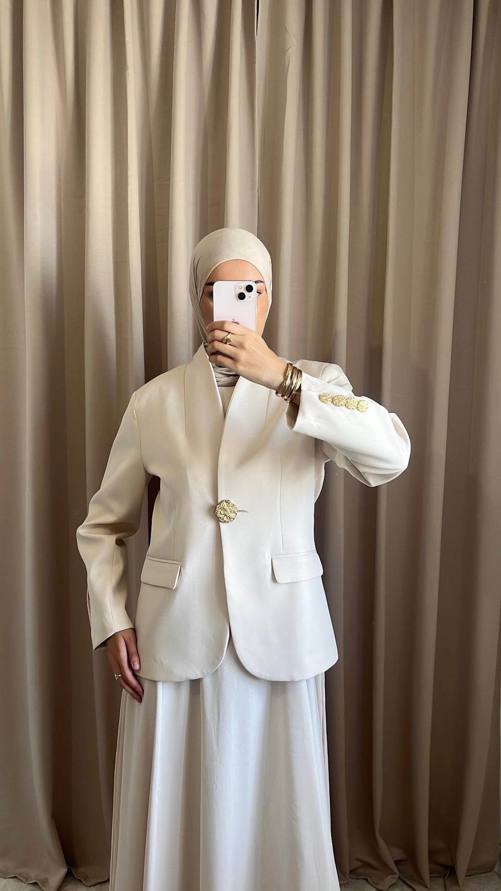 Blazer Amira Écru