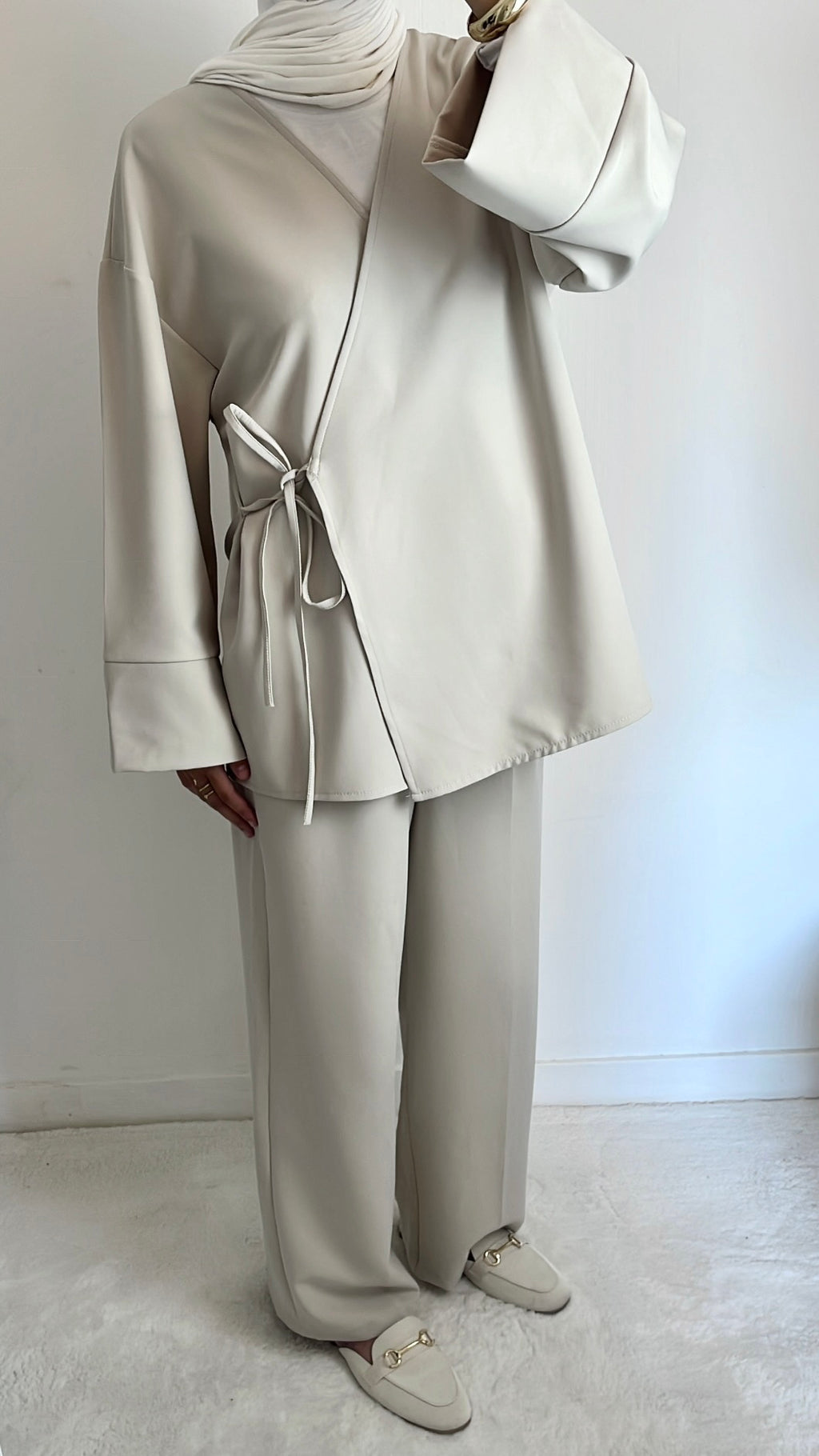 Ensemble Kimono Beige