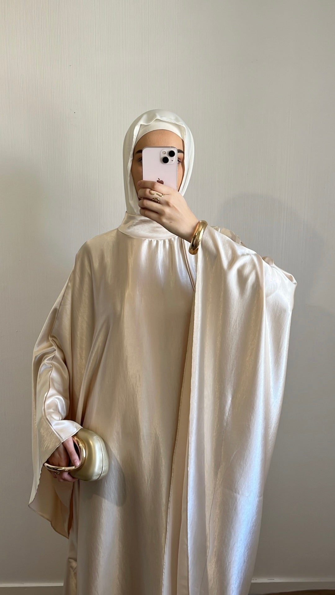 Abaya Satin Élégance