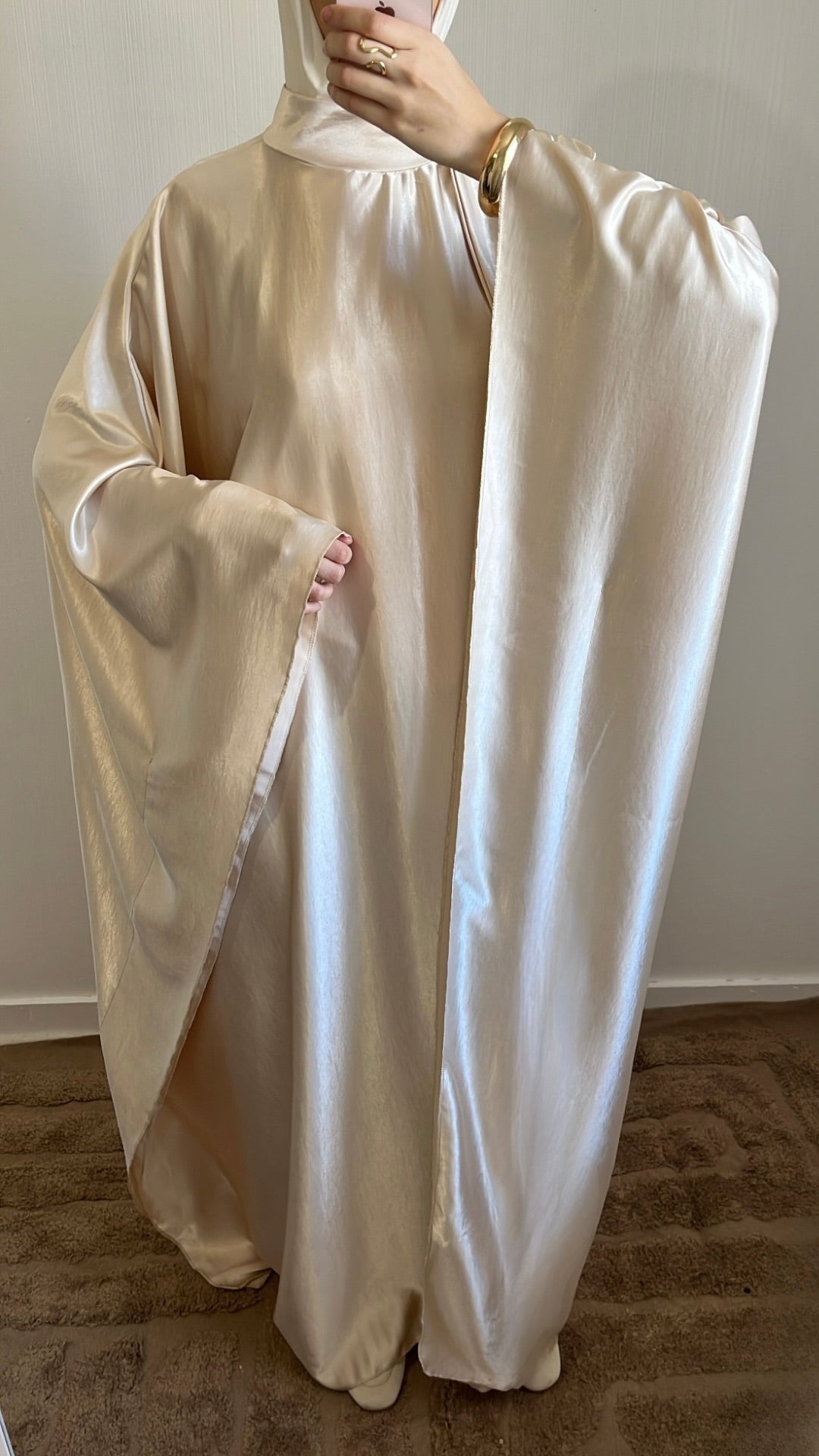 Abaya Satin Élégance