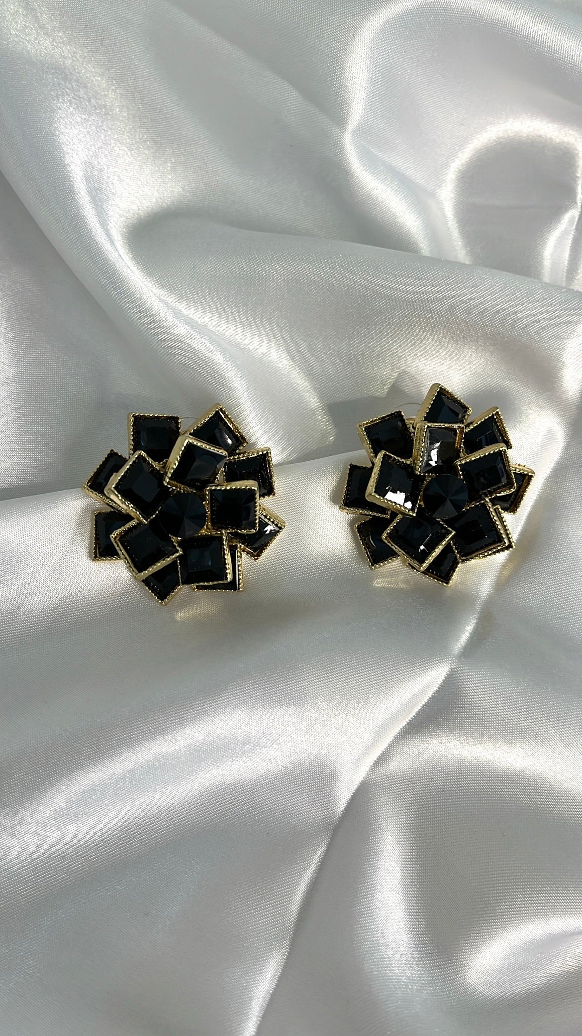 Boucles d’oreilles Éclat Noir