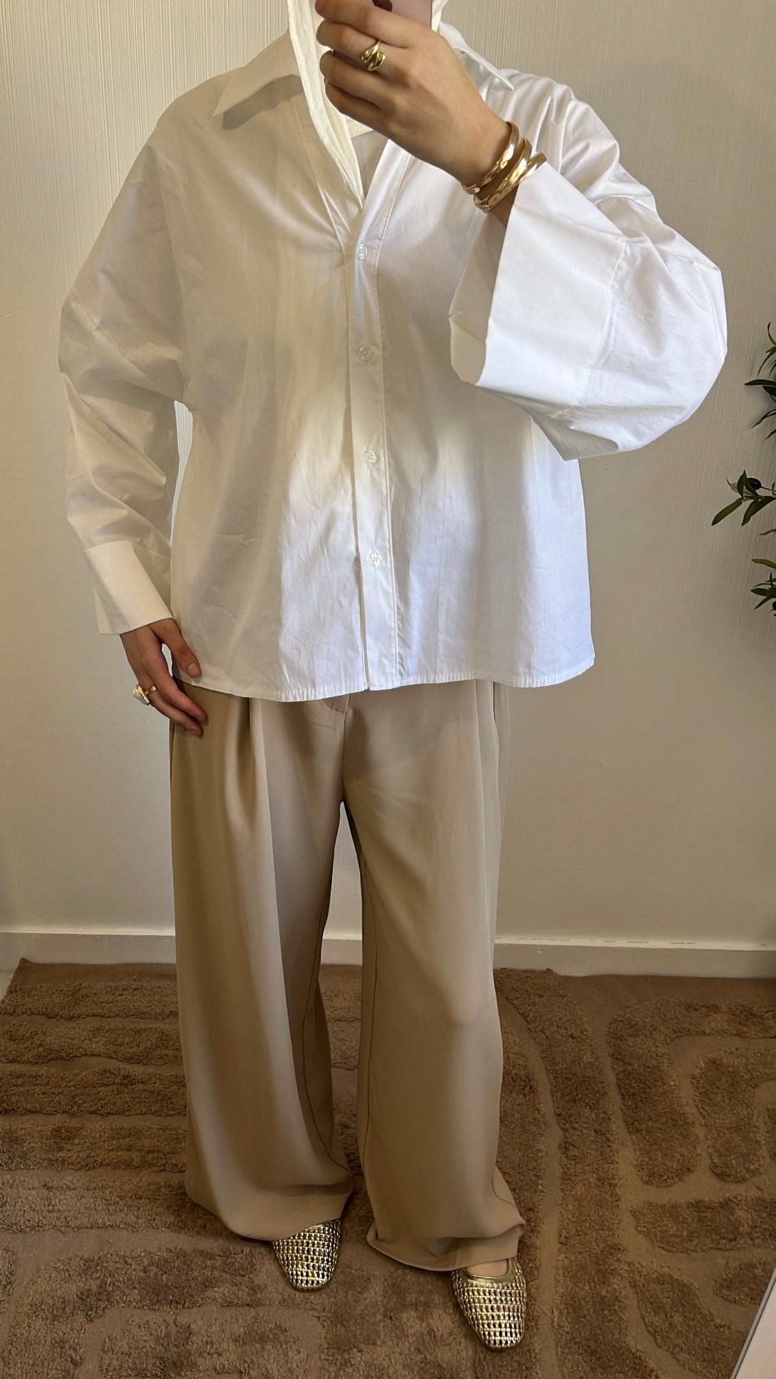 Chemise Blanche Oversize