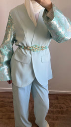 Tailleur Élégant Brocart