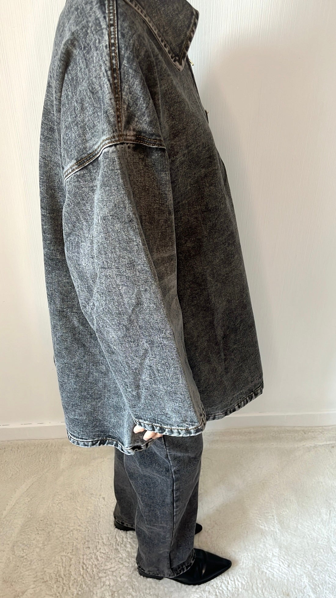 Tunique Jean Noir Large