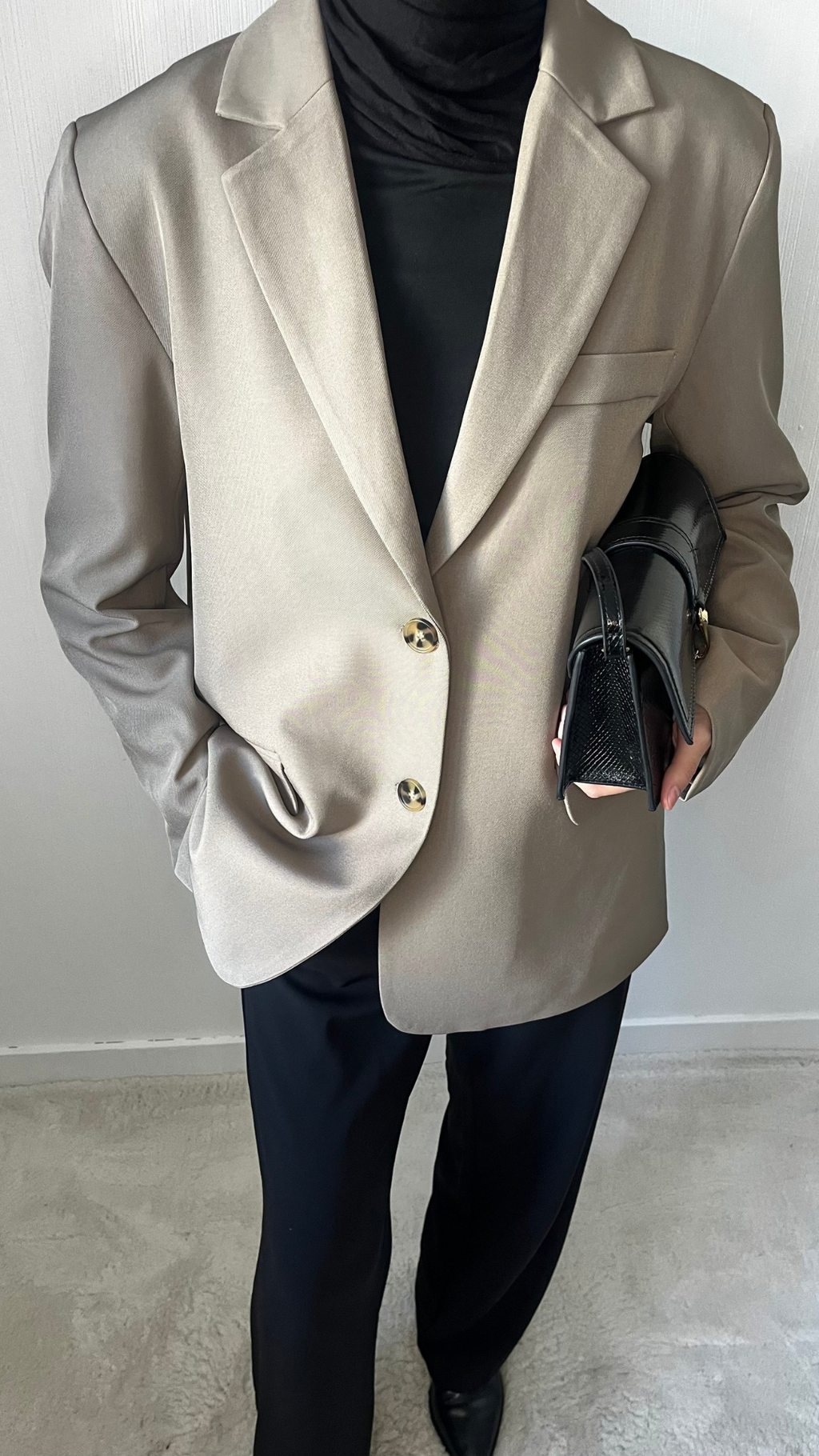 Blazer Oversize Taupe