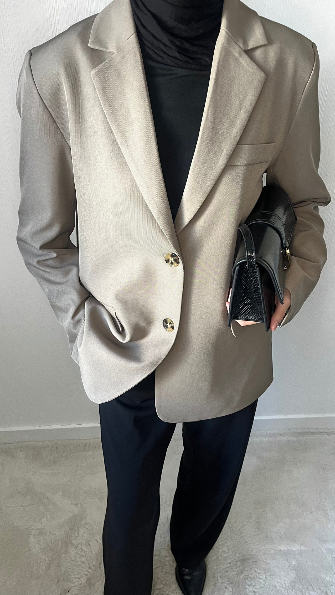 Blazer Oversize Taupe