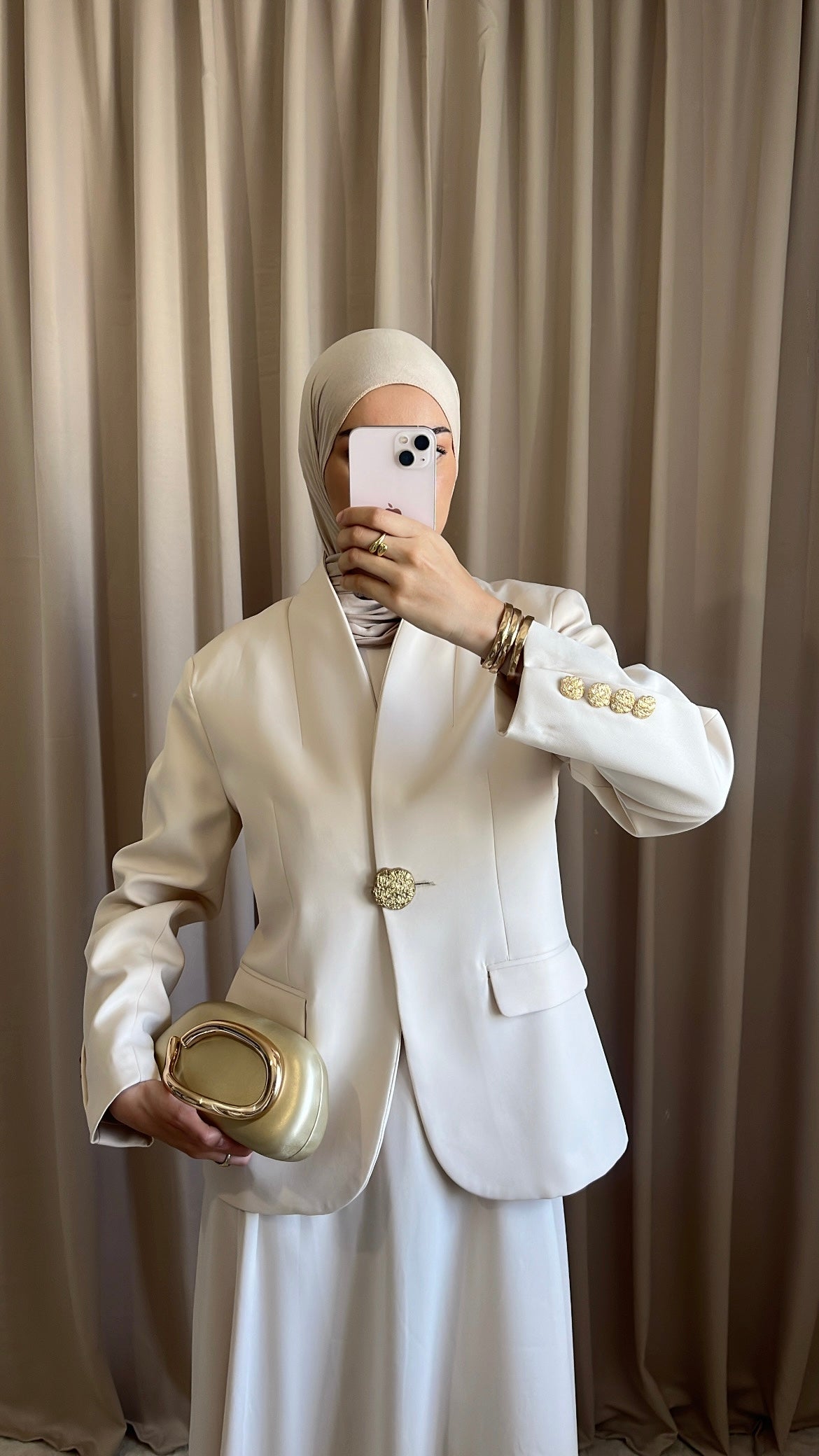 Blazer Amira Écru