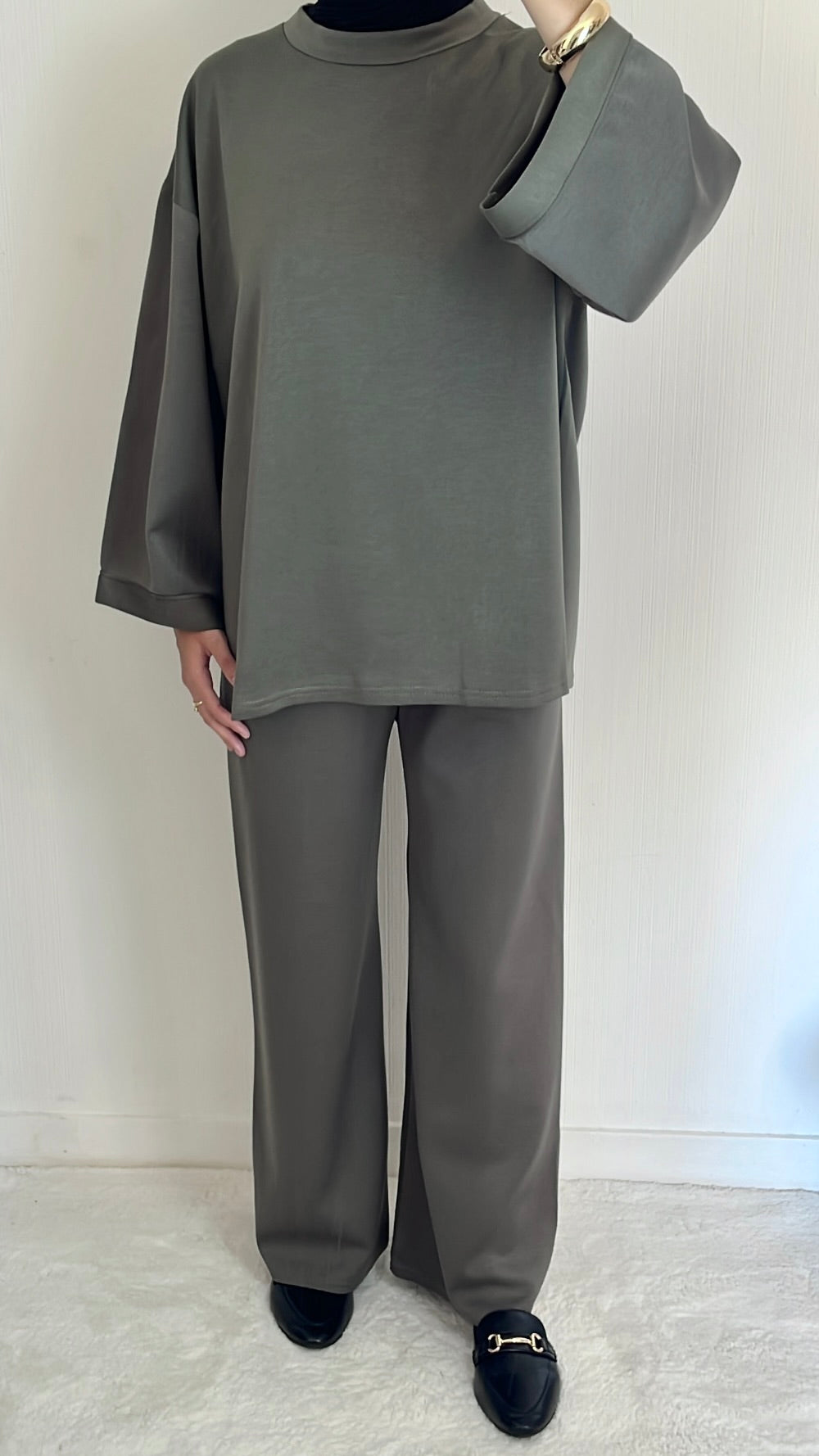 Ensemble Pantalon Kaki