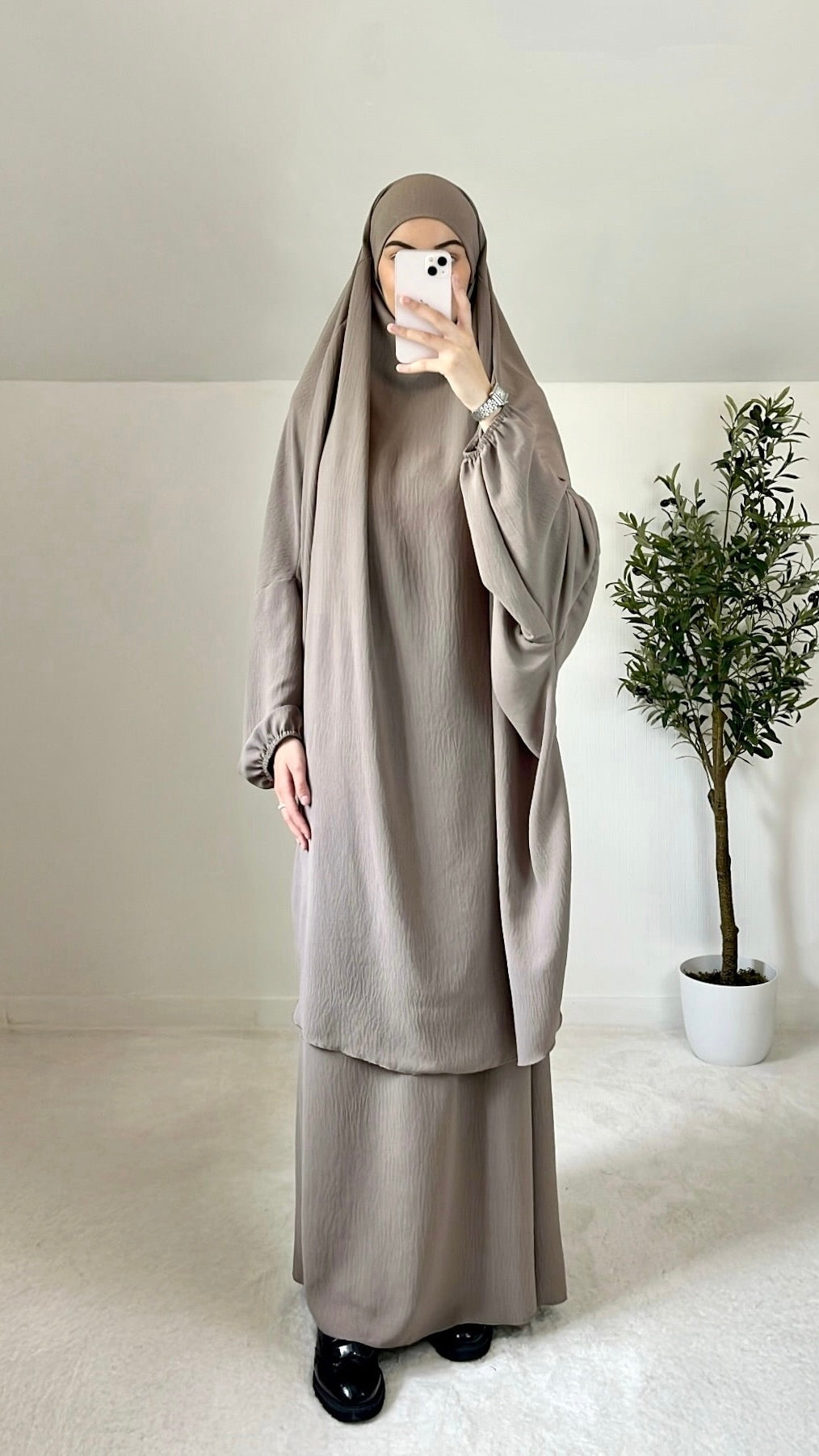 Jilbeb Deux Pièces Taupe