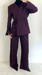 Ensemble Tailleur Violet