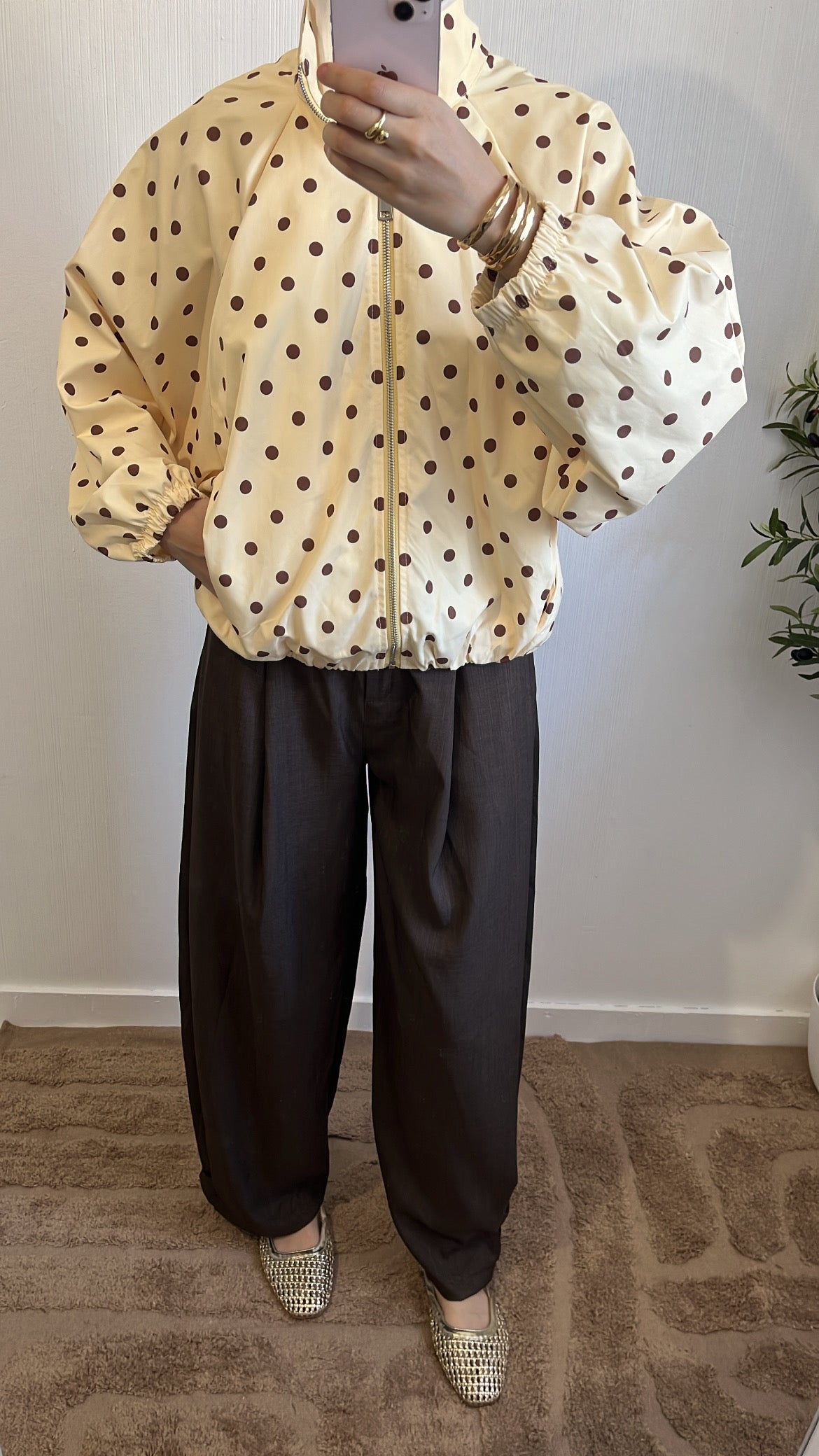 Veste Bomber Petit Pois