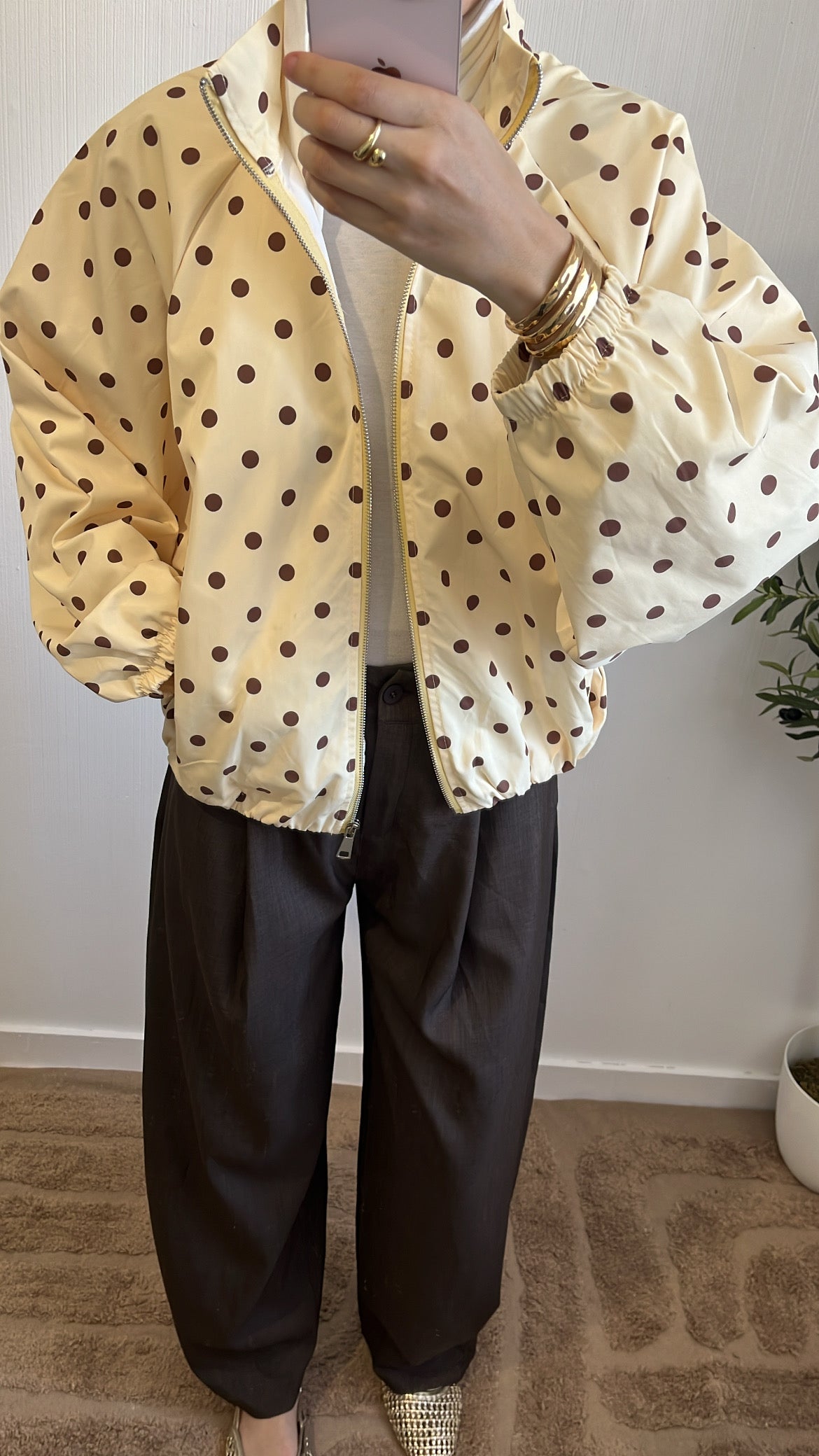 Veste Bomber Petit Pois