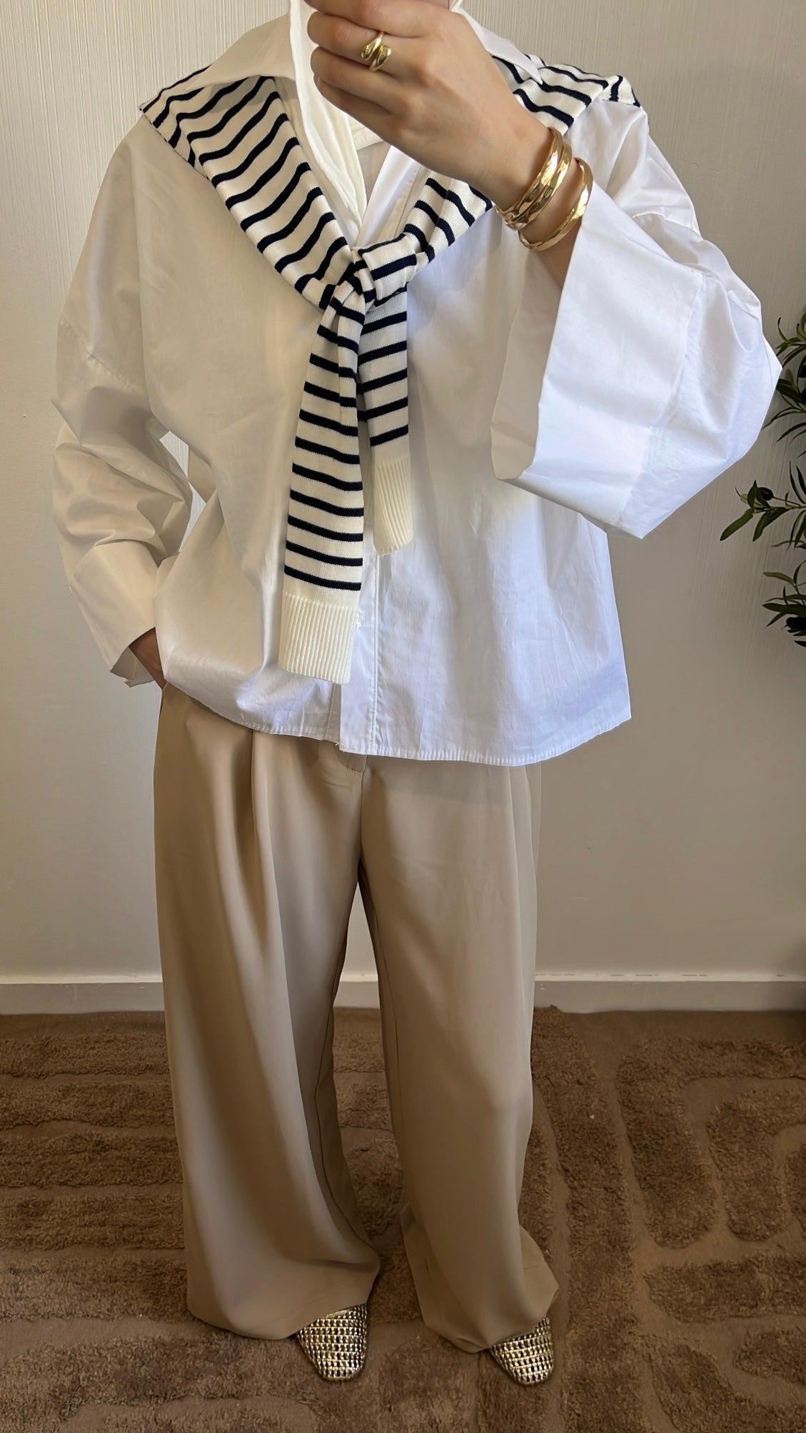 Chemise Blanche Oversize