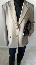 Blazer Oversize Taupe