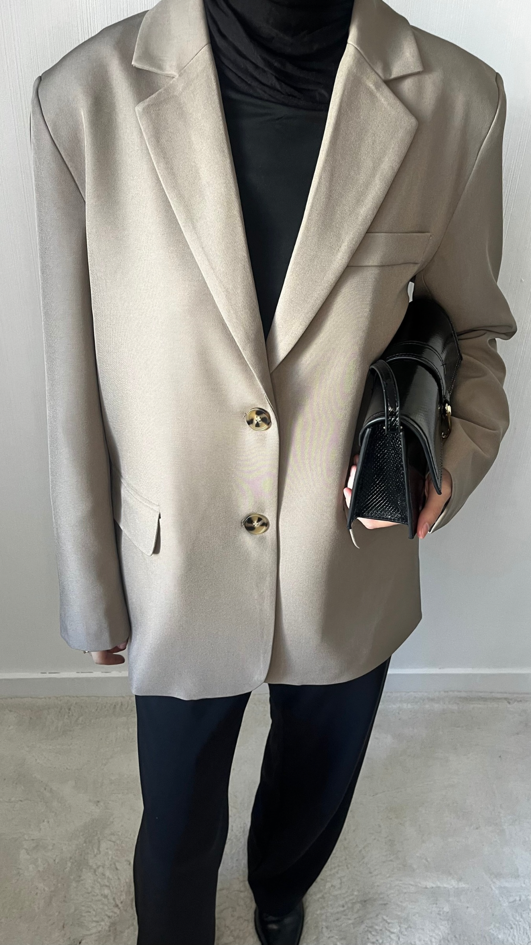 Blazer Oversize Taupe