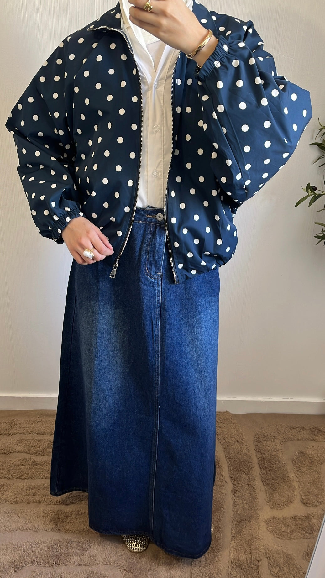Veste Bomber Petit Pois