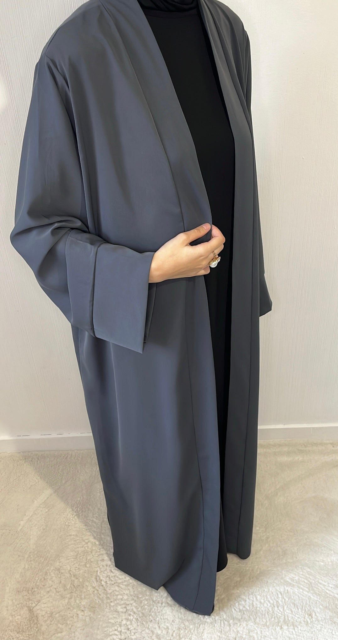 Kimono Long Gris