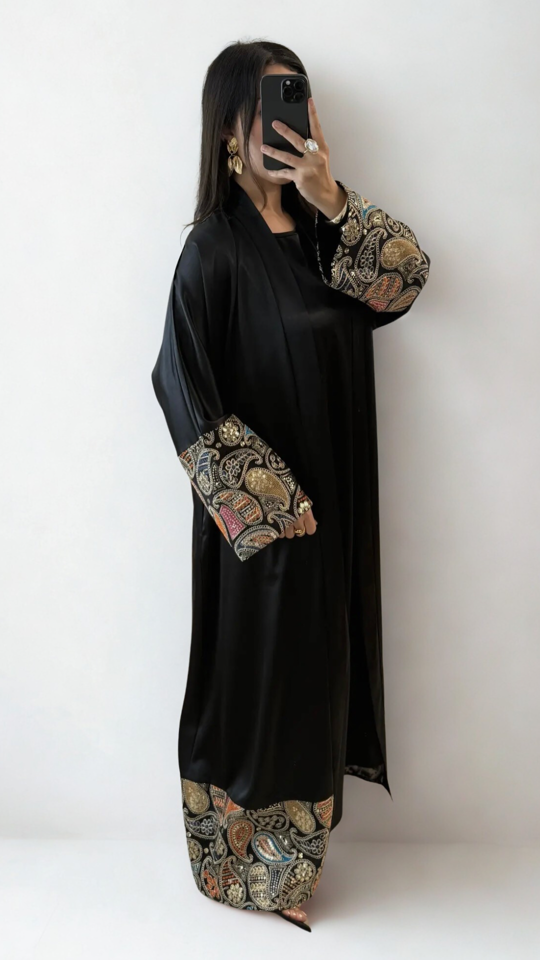Ensemble Abaya Rawda