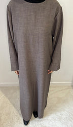 Abaya Lina Taupe