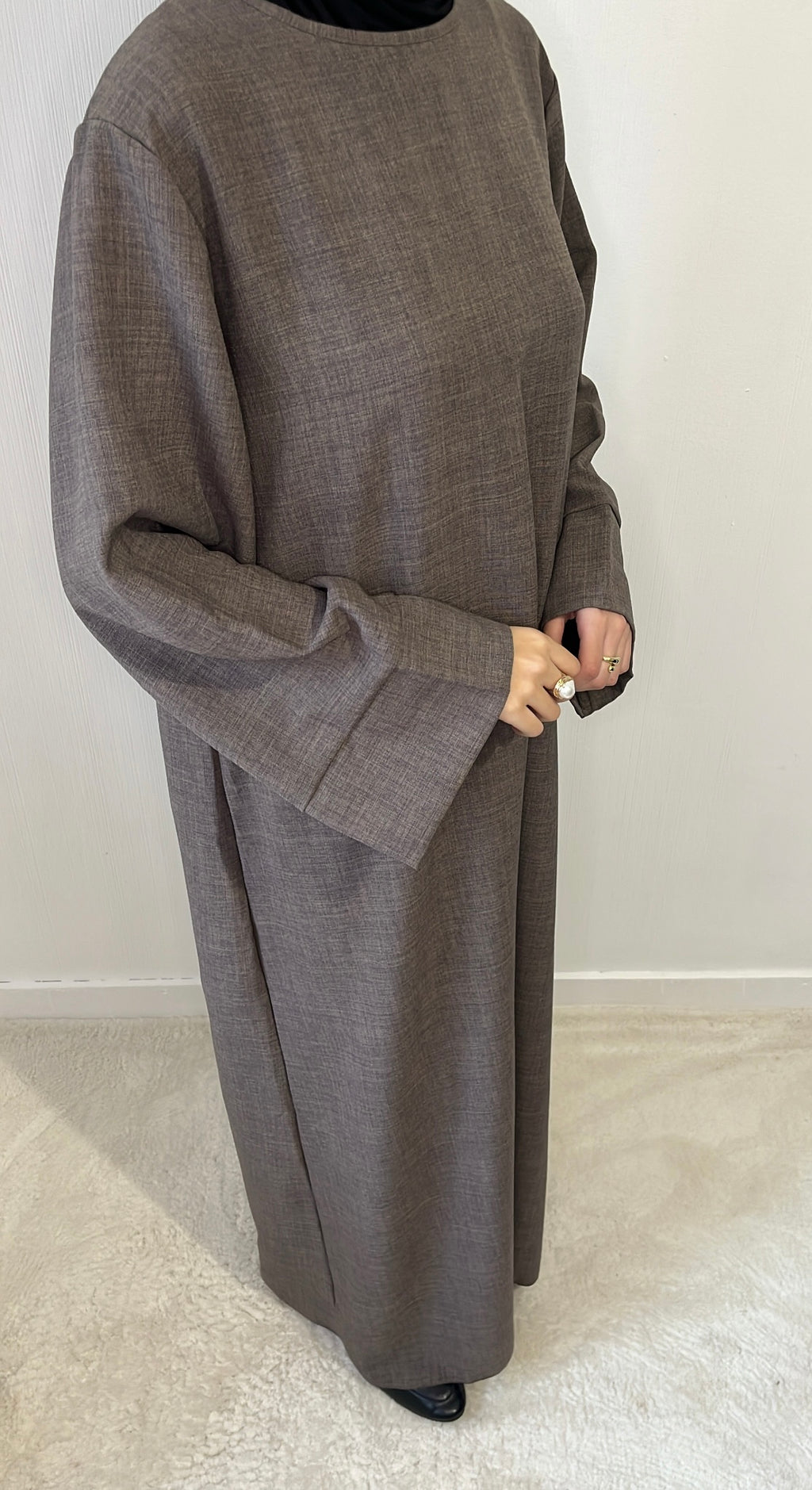 Abaya Lina Taupe