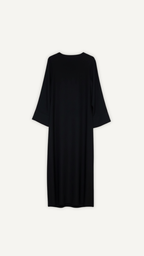 Abaya Médine noir femme Myraida | Modèle sobre et passe-partout
