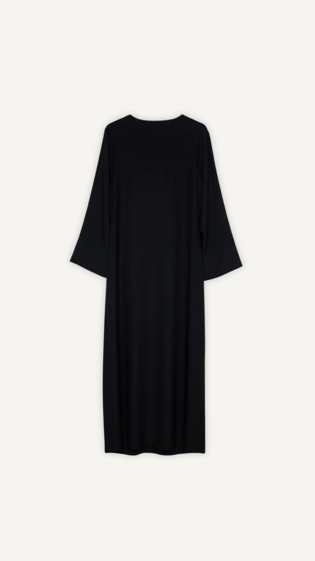 Abaya Médine noir femme Myraida | Modèle sobre et passe-partout