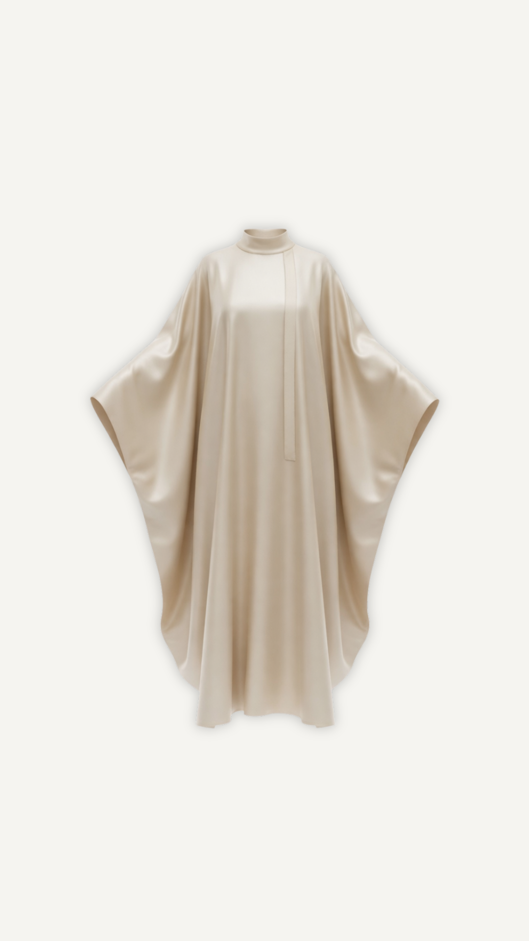 Abaya satin élégance femme Myraïda | Matière lumineuse et chic
