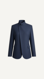 Blazer rayé élégant femme Myraïda | Coupe structurée moderne