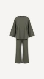 Ensemble pantalon khaki femme Myraïda | Style casual chic