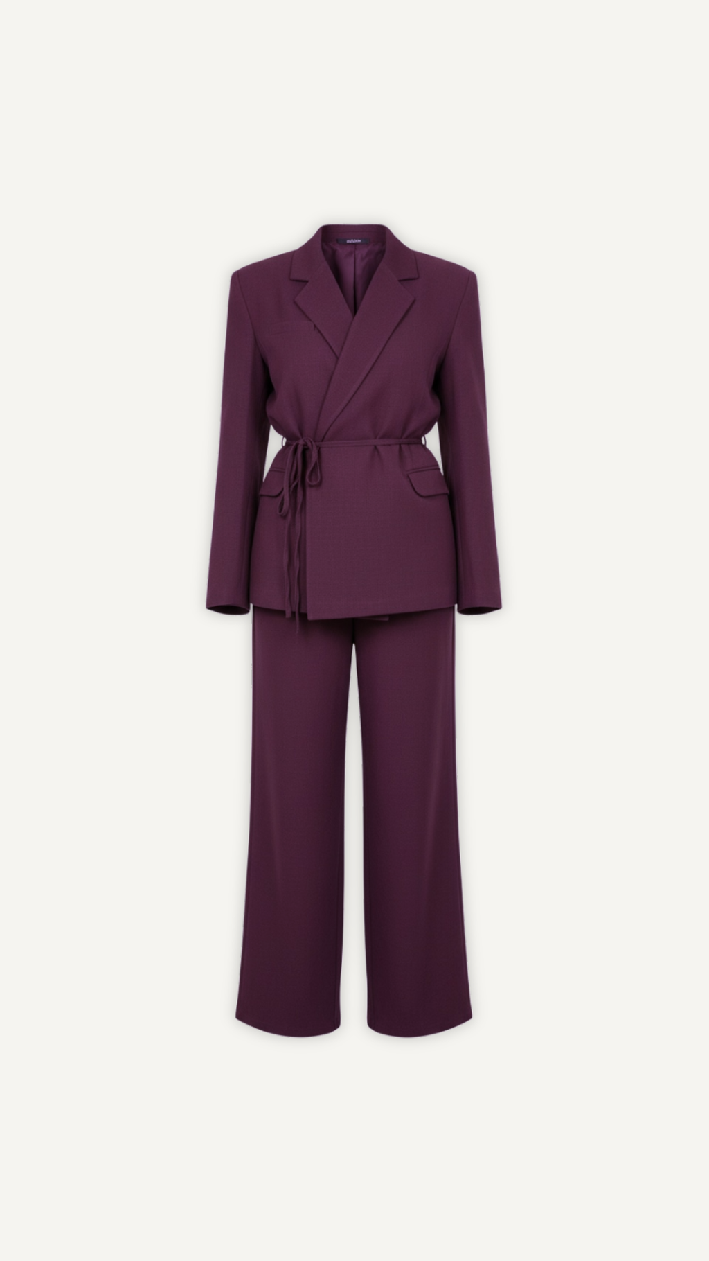 Ensemble tailleur violet femme Myraïda | Look structuré chic