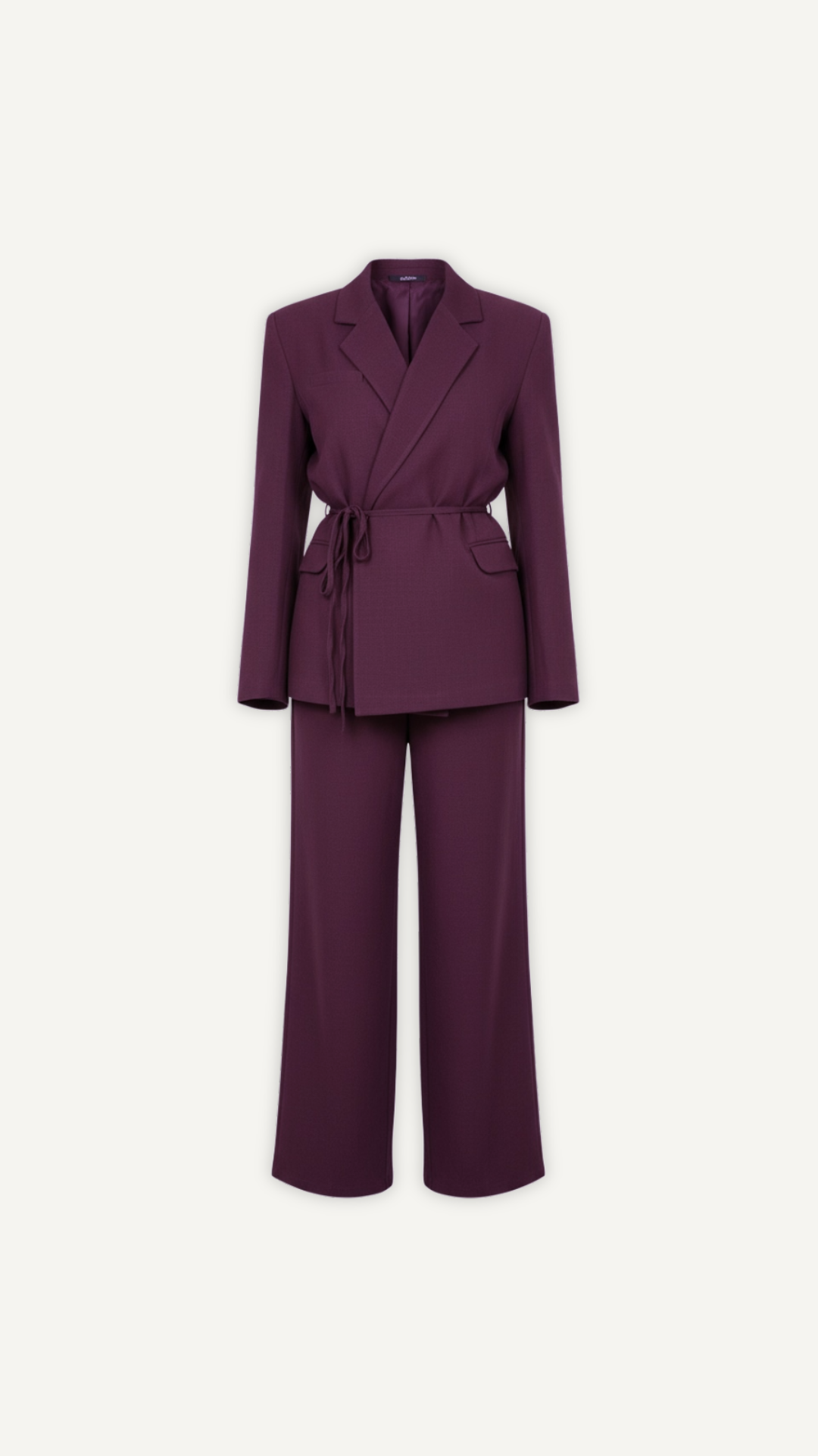 Ensemble tailleur violet femme Myraïda | Look structuré chic