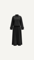 Ensemble veste trench et jupe femme Myraïda | Tenue tendance